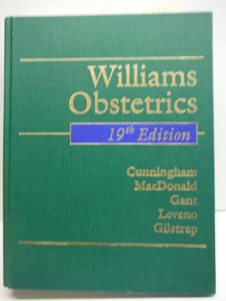 Image 0 of Williams Obstetrics 19th Edition