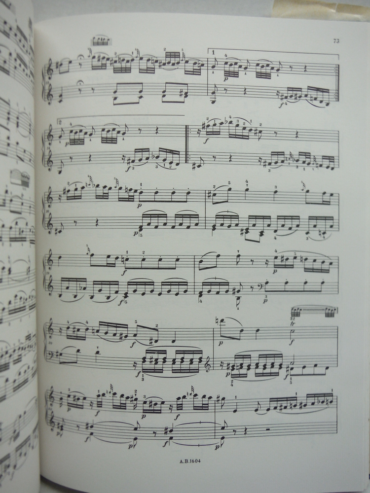 Image 2 of Mozart Sonatas or Pianoforte Volume I