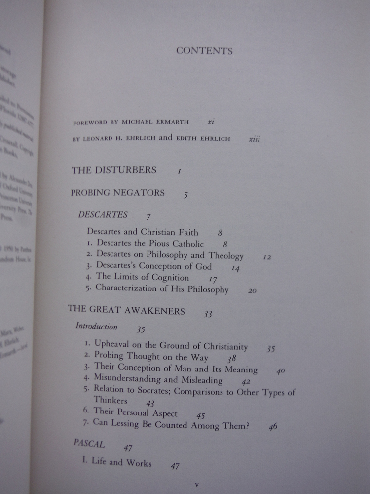 Image 2 of Great Philosophers Volume 4: Descartes, Pascal, Lessing, Kierkegaard, Nietzsche,