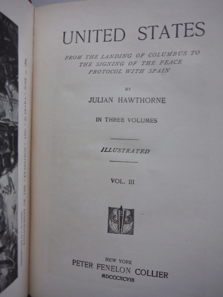Image 1 of Hawthorne's History of the United States: From the Landing of Columbus to the Si