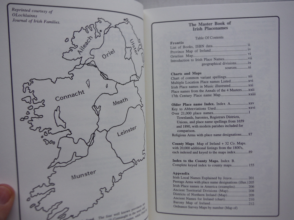 Image 2 of Master Book of Irish Placenames: Master Atlas and Book of Irish Placenames