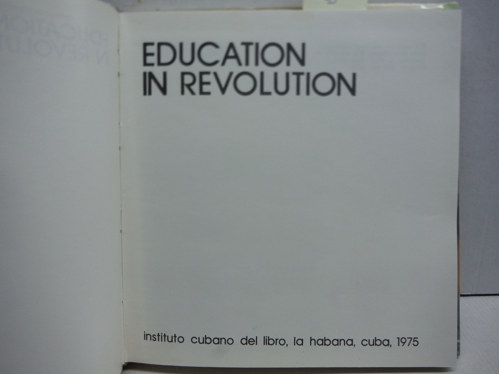 Image 1 of Education In Revolution