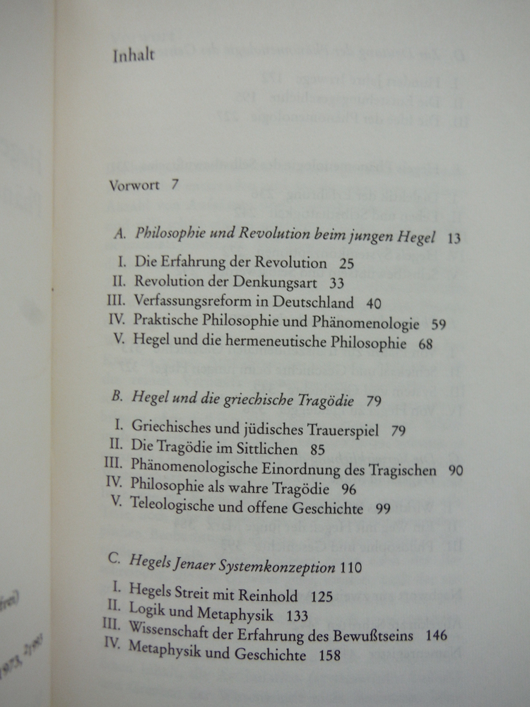 Image 1 of Hegels Idee einer Phanomenologie des Geistes