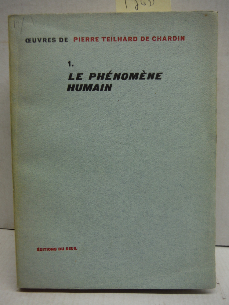 Image 0 of Le Phenomene Humain