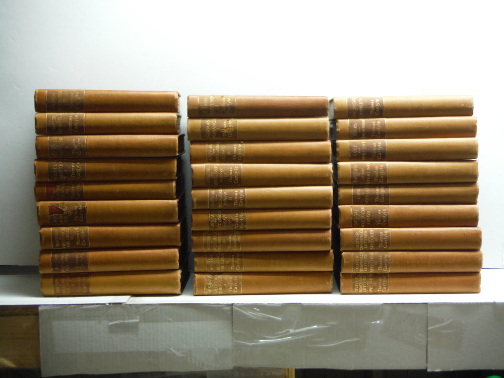 Image 0 of The Works of Thomas Carlyle -   Centenary Edition (27 of 30 Vols)