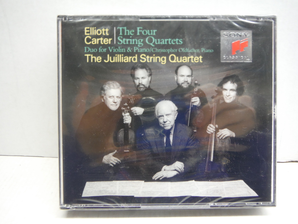 Image 0 of Elliott Carter: The Four String Quartets / Duo for Violin & Piano - The Juilliar
