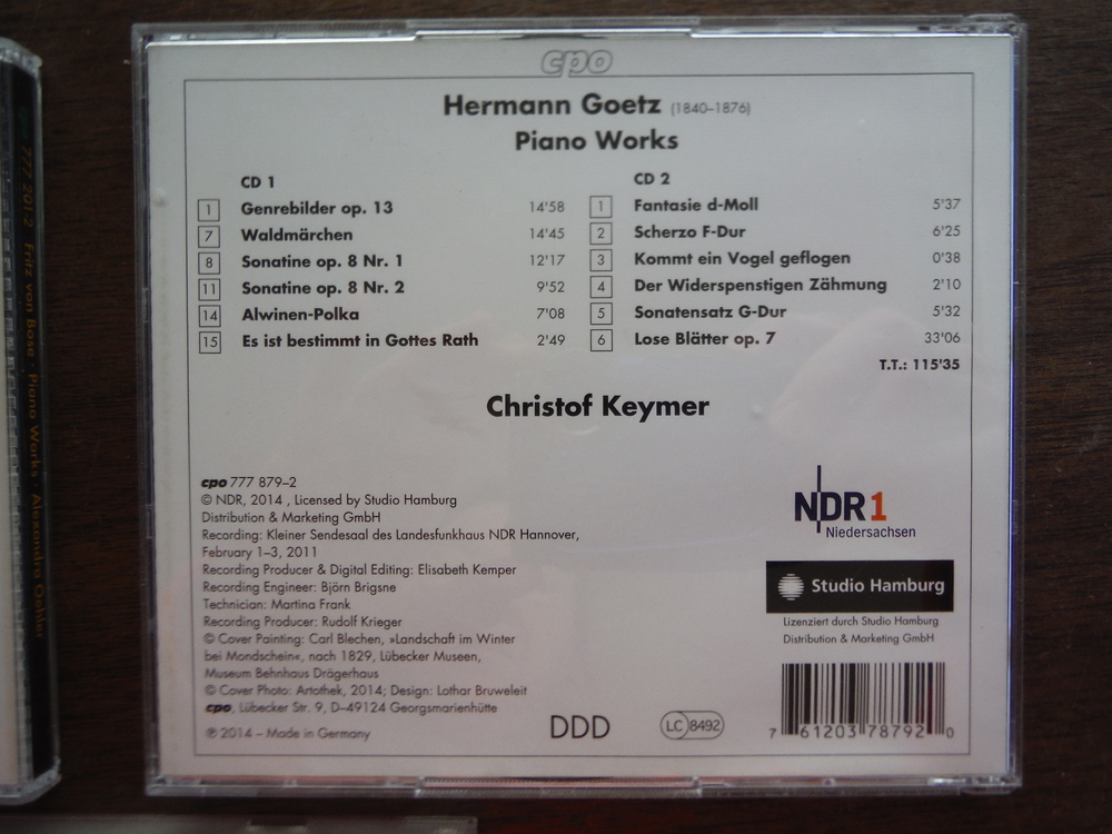 Image 1 of Lot of 3 CDs of CPO company music.