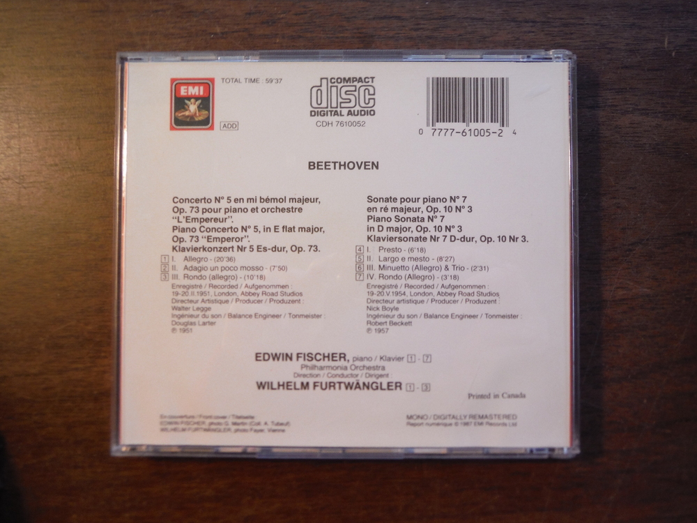 Image 1 of Lot of 3 CD sets of music by Beethoven.