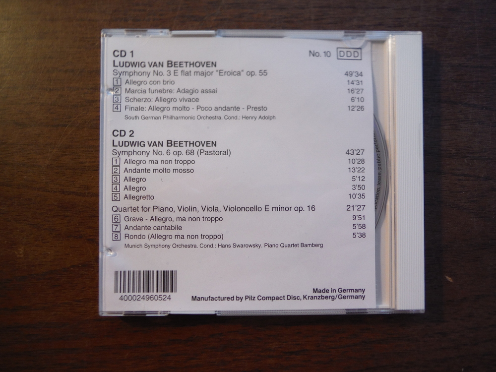Image 3 of Lot of 3 CD sets of music by Beethoven.