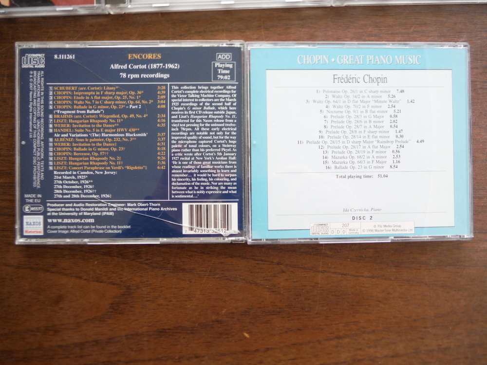 Image 1 of Lot of 5 CDs of music  by Schubert and Chopin.