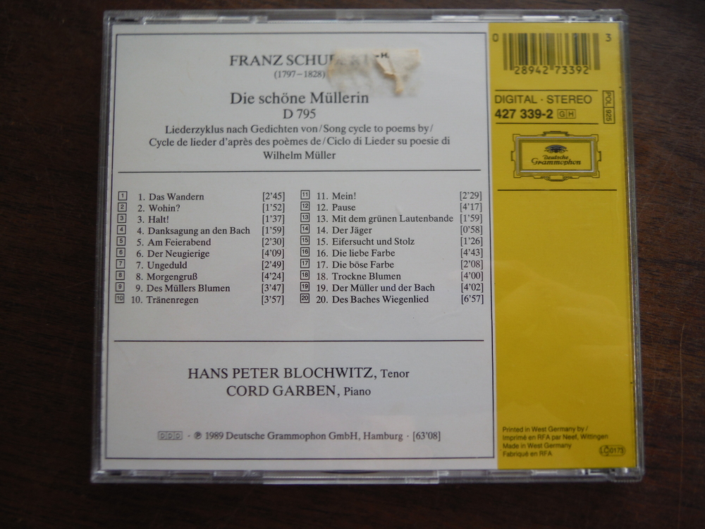 Image 4 of Lot of 5 CDs of music  by Schubert and Chopin.