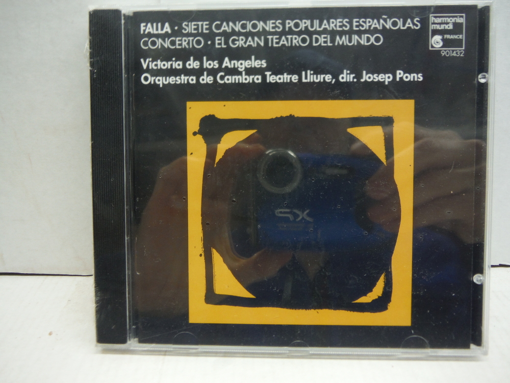Image 0 of Manuel de Falla: Siete Canciones Populares Españolas / Harpsichord Concerto / E