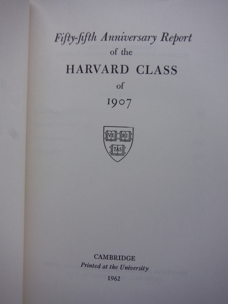 Image 4 of Fiftieth Anniversary Report and Fiftiety Anniversary Report of the Harvard class