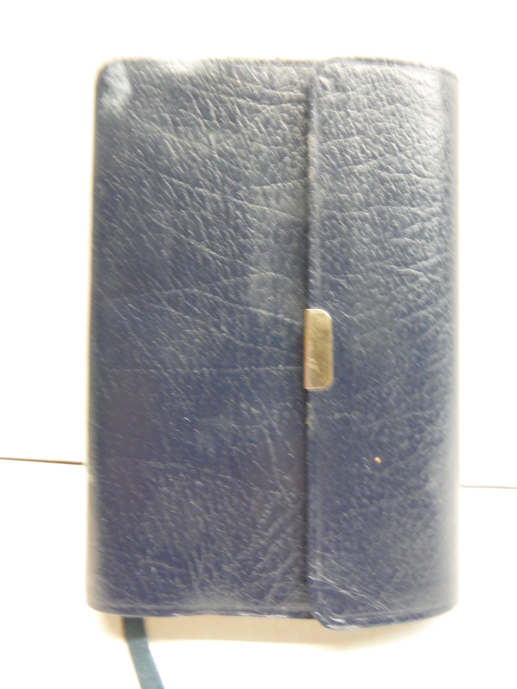 Image 1 of KJV Holy Bible Compact Reference, Silver Edition Button Flap