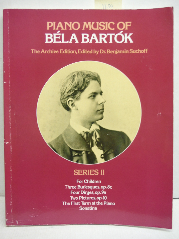 Piano Music of Bela Bartok, Series II (Dover Music for Piano)