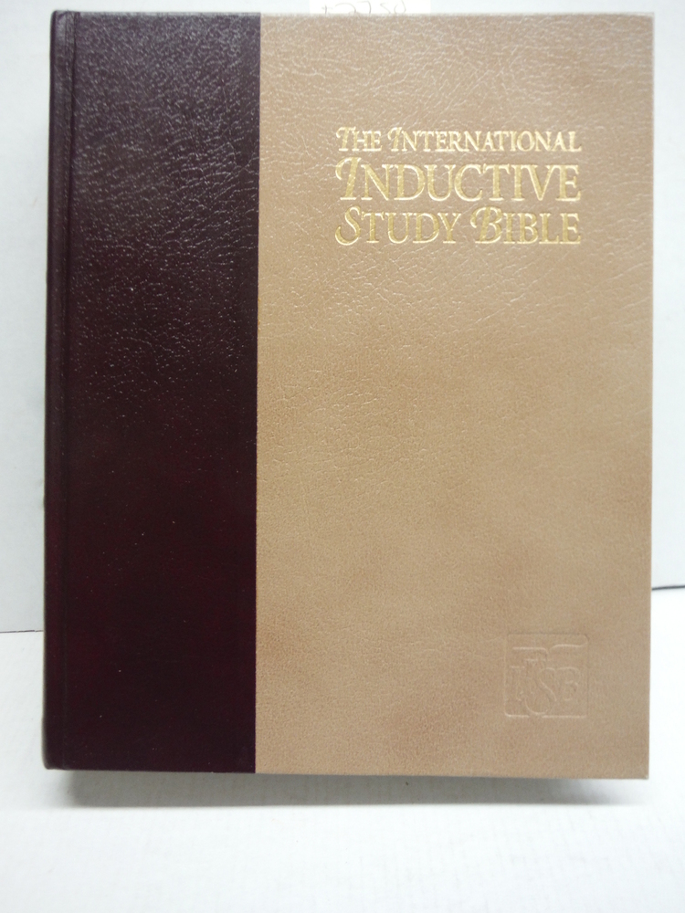 Image 0 of International Inductive Study Bible: New American Standard Bible/Burgundy Leathe
