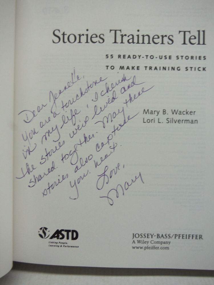 Image 1 of Stories Trainers Tell: 55 Ready-to-Use Stories to Make Training Stick (with CD-R