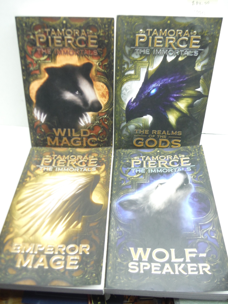 Image 1 of The Immortals Quartet: Wild Magic; Wolf-Speaker; Emperor Mage; The Realms of the