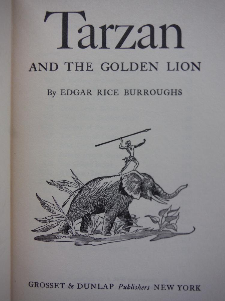 Image 1 of Tarzan and the Golden Lion