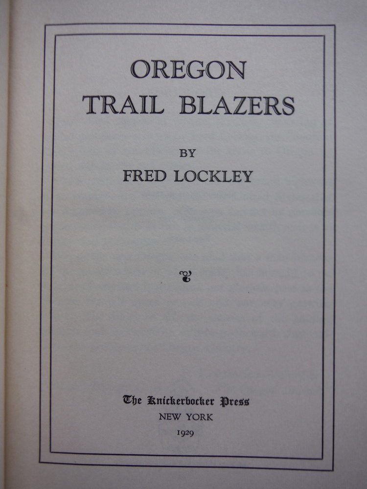 Image 1 of Oregon Trail Blazers