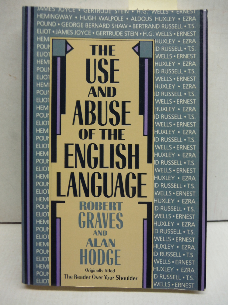 The use and abuse of the English language