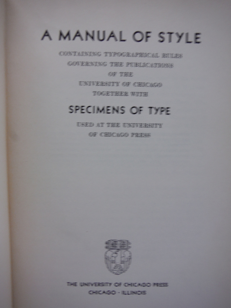 Image 3 of Manuals of Style - 5 hardbound books