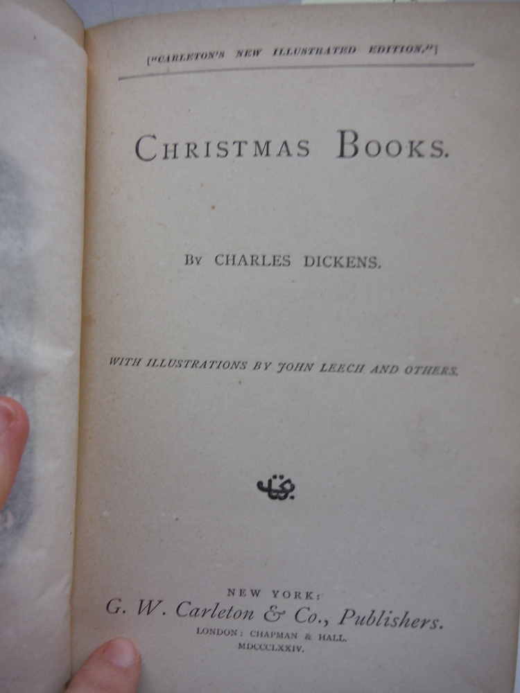 Image 1 of Christmas Books: Vol. XIV of Charleton's New Illustrated Edition