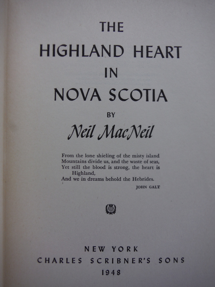 Image 1 of The Highland Heart in Nova Scotia