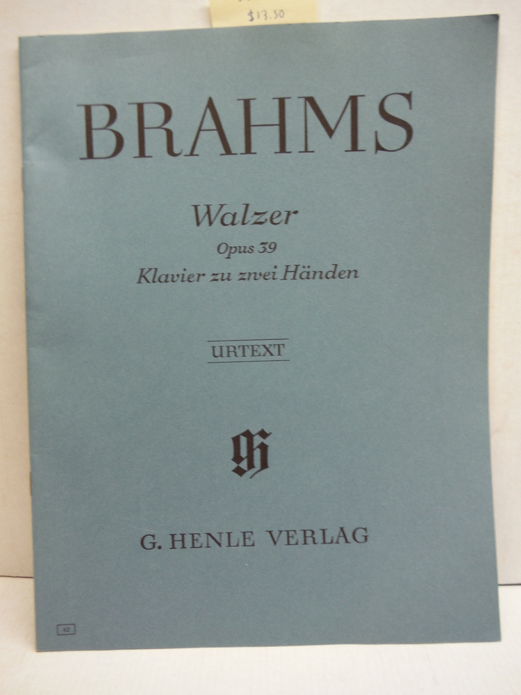 Image 0 of Walzer Op.39 - Klavier zu zwei Handen