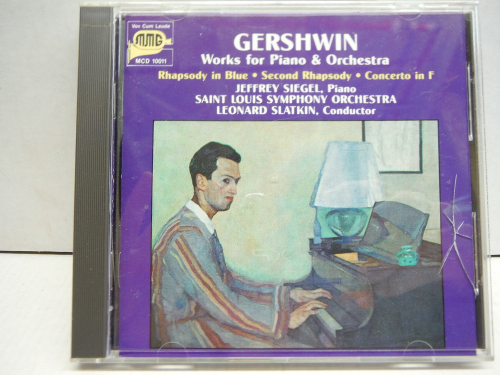 Gershwin: Works for Piano & Orchestra: Rhapsody in Blue; Second Rhapsody; Concer