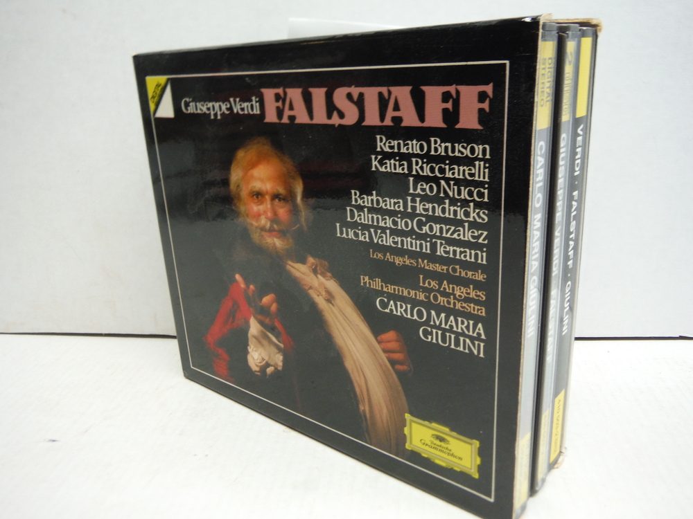 Image 0 of Verdi - Falstaff / Bruson, Ricciarelli, Nucci, Hendricks, Gonzalez, Valentini-Te