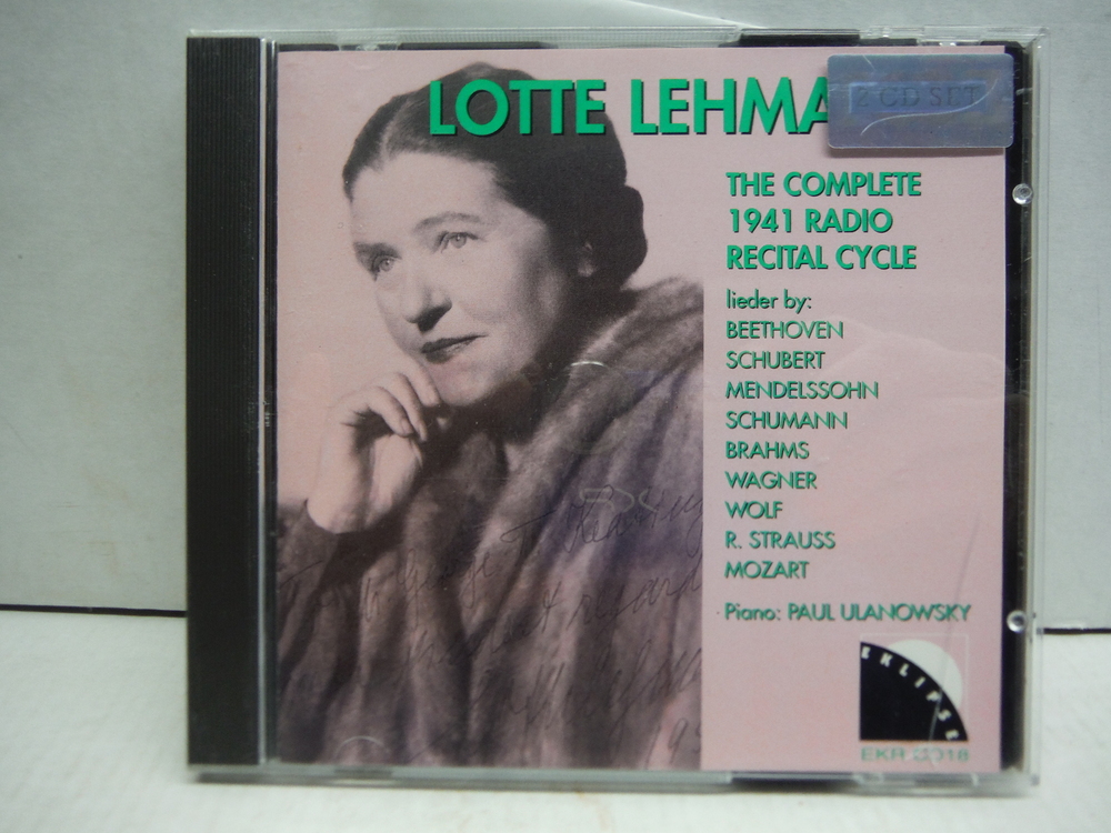 Complete 1941 Radio Recital Cycle