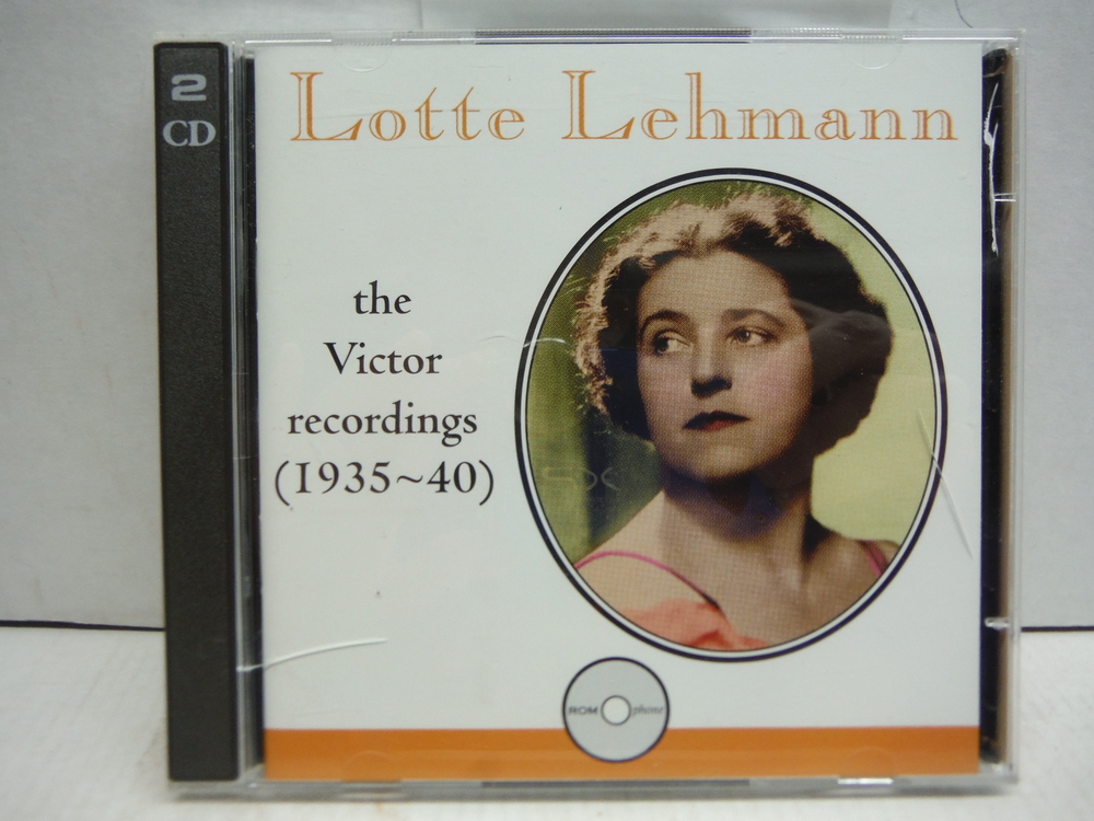 Lotte Lehmann: The Victor Recordings (1935-1940)