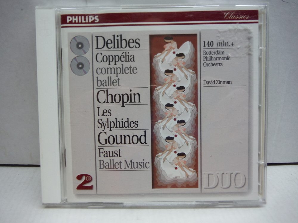 Image 0 of Delibes: Coppelia / Chopin: Les Sylphides / Gounod: Faust