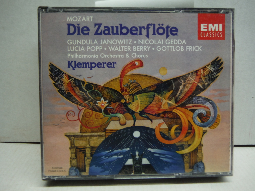 Mozart: Die Zauberflote (The Magic Flute) / Janowitz, Gedda, Popp, Berry, Frick,