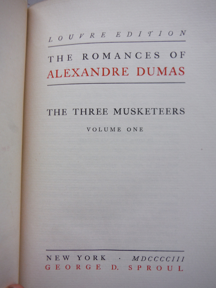 Image 4 of The Three Musketeers: The Romances of Alexandre Dumas Louvre Edition Vols. 7&8