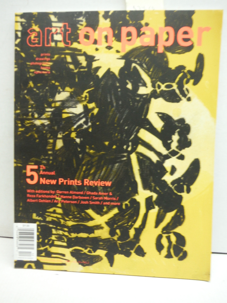 Image 1 of Art on Paper Magazine Prints Drawings Photography (3 Issues)  2008