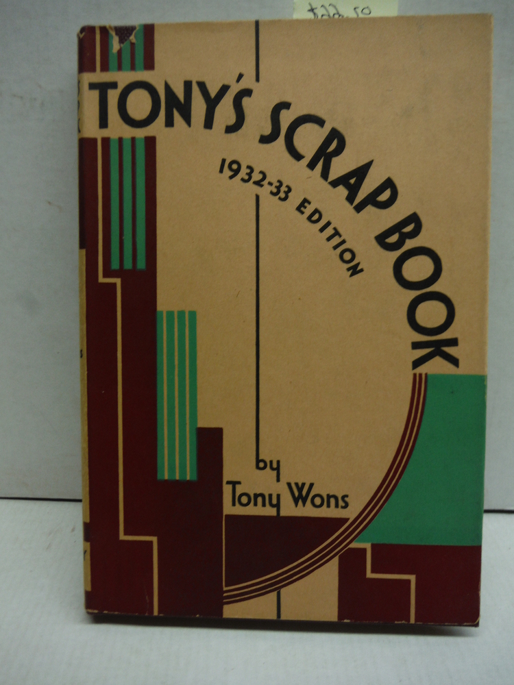 Image 0 of Tony's Scrap Book: 1932-33 Edition