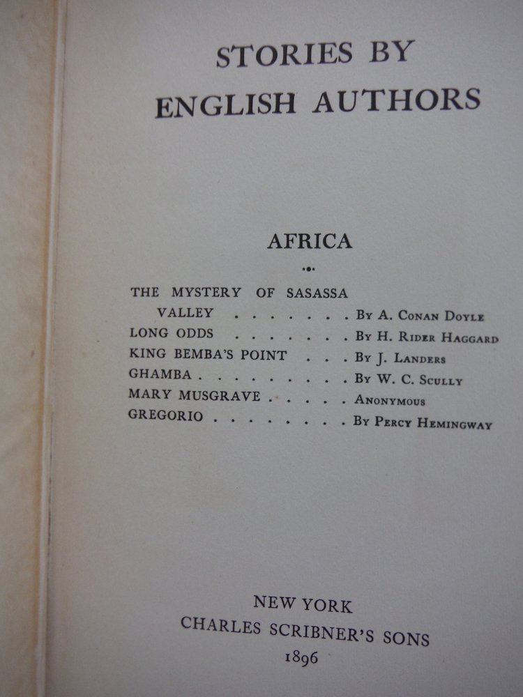 Image 4 of Scribner's Stories by English Authors (10 Vol. set)