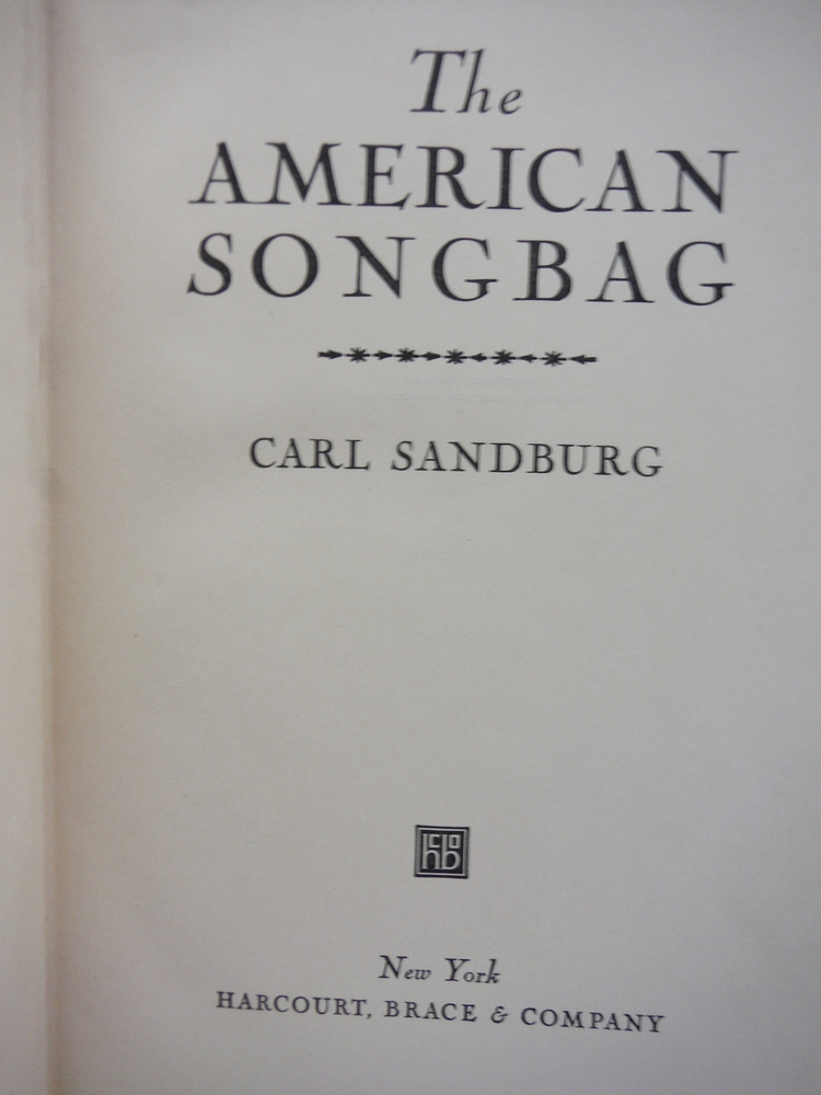 Image 1 of The American Songbag