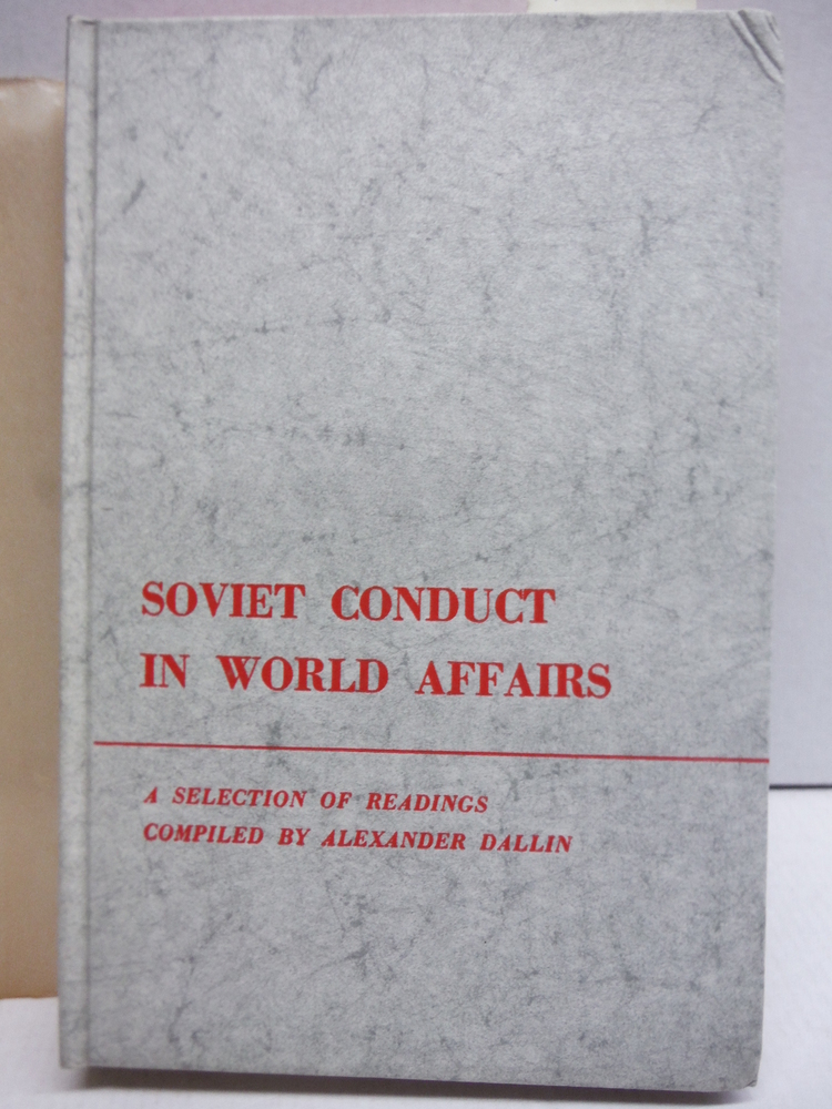 Soviet Conduct in World Affairs 