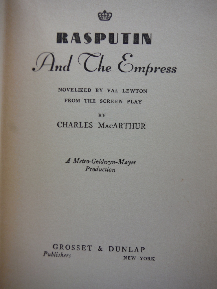 Image 1 of Rasputin And The Empress