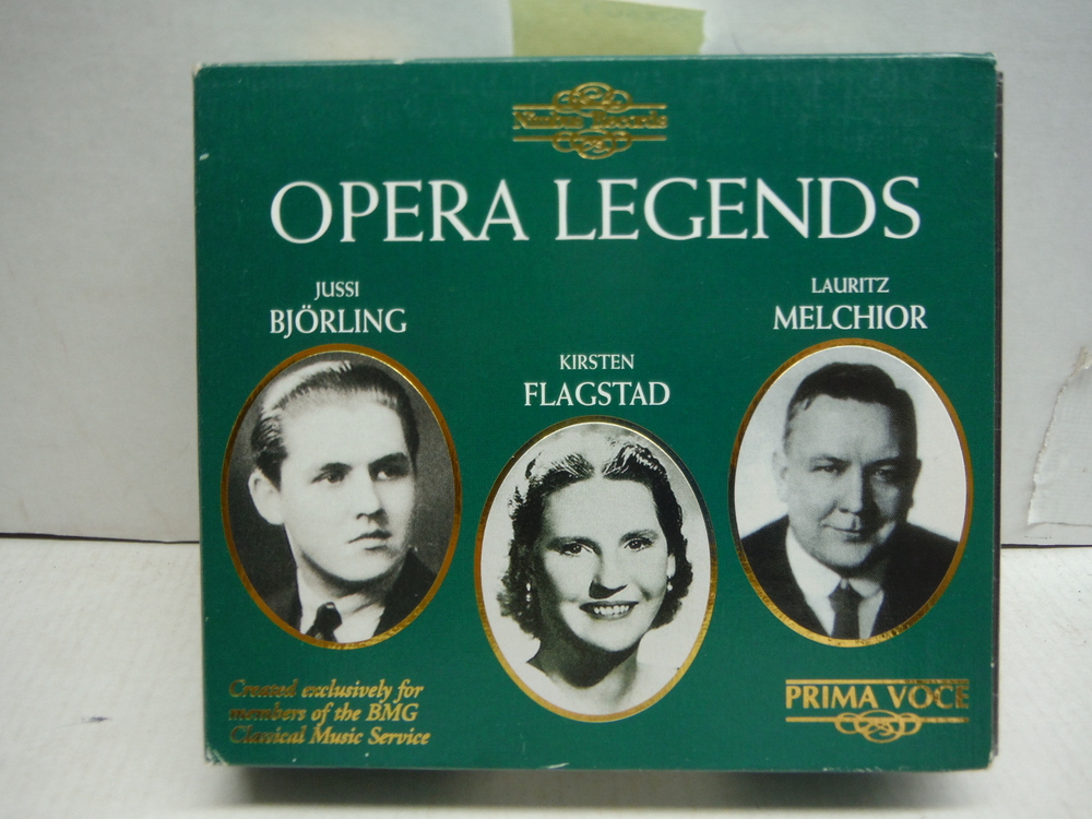 Prima Voce: Opera Legends Bjorling Flagstad Melchior