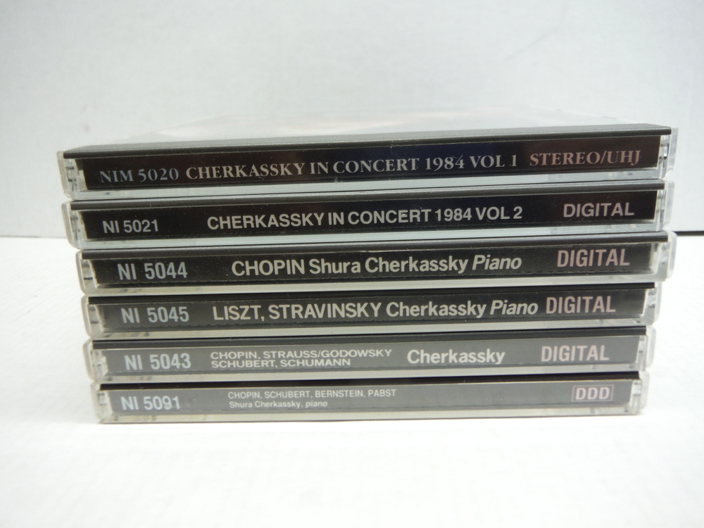 Image 0 of Lot of 6  Shura Cherkassky CDs