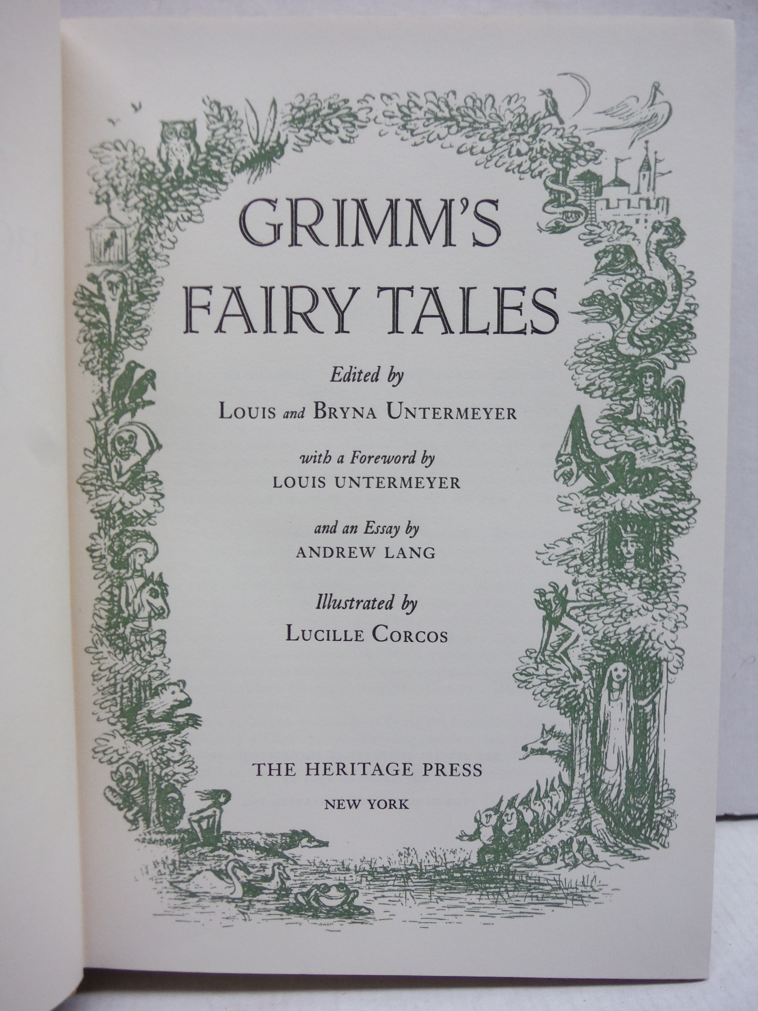 Image 2 of Grimms Fairy Tales 2 Volumes