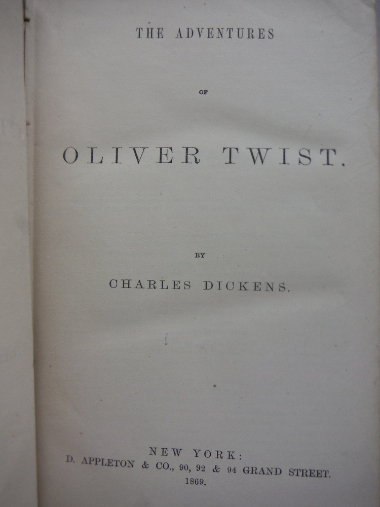 Image 1 of Charles Dickenson's Works: Oliver Twist; Great Expectations;  Bleak House;  Pict