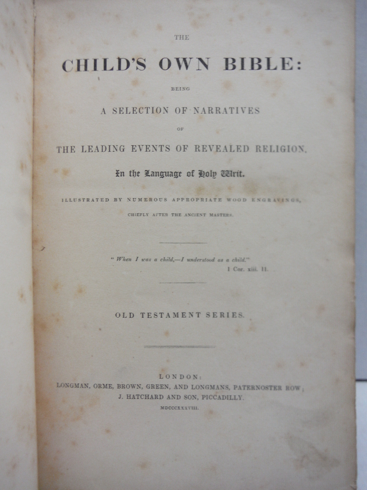 Image 1 of The Chld's Own Bible