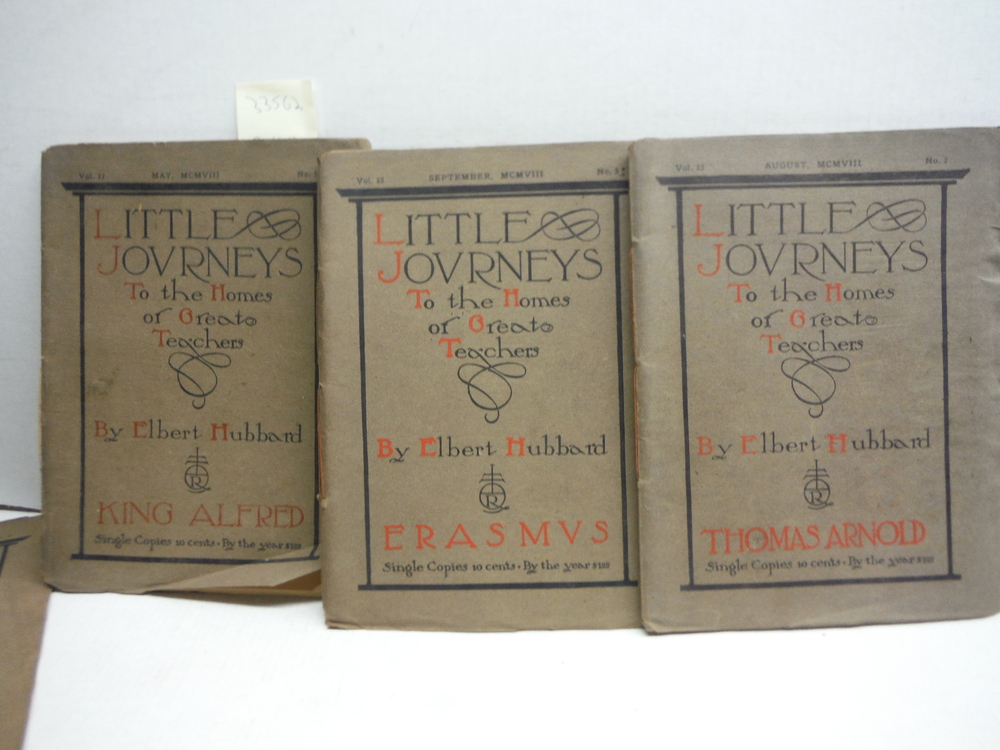 Image 2 of Little Journeys to the Homes of Great Teachers (6 Vols)  1908