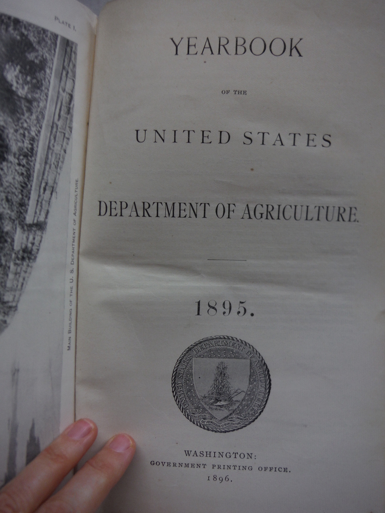 Image 1 of Yearbook of the United States Department of Agriculture 1895