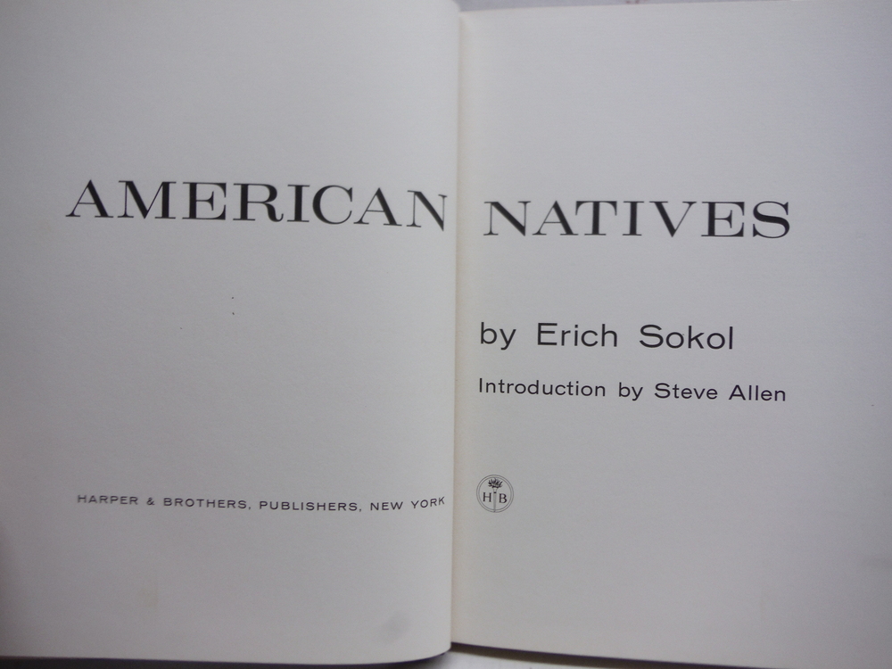 Image 1 of American natives;: [drawings]